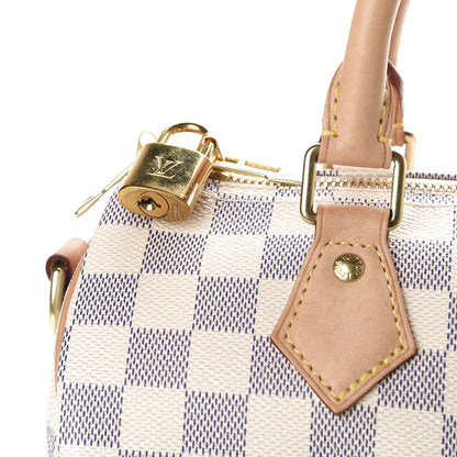 Louis Vuitton Damier Azur Speedy Bandouliere 25 9 of 10