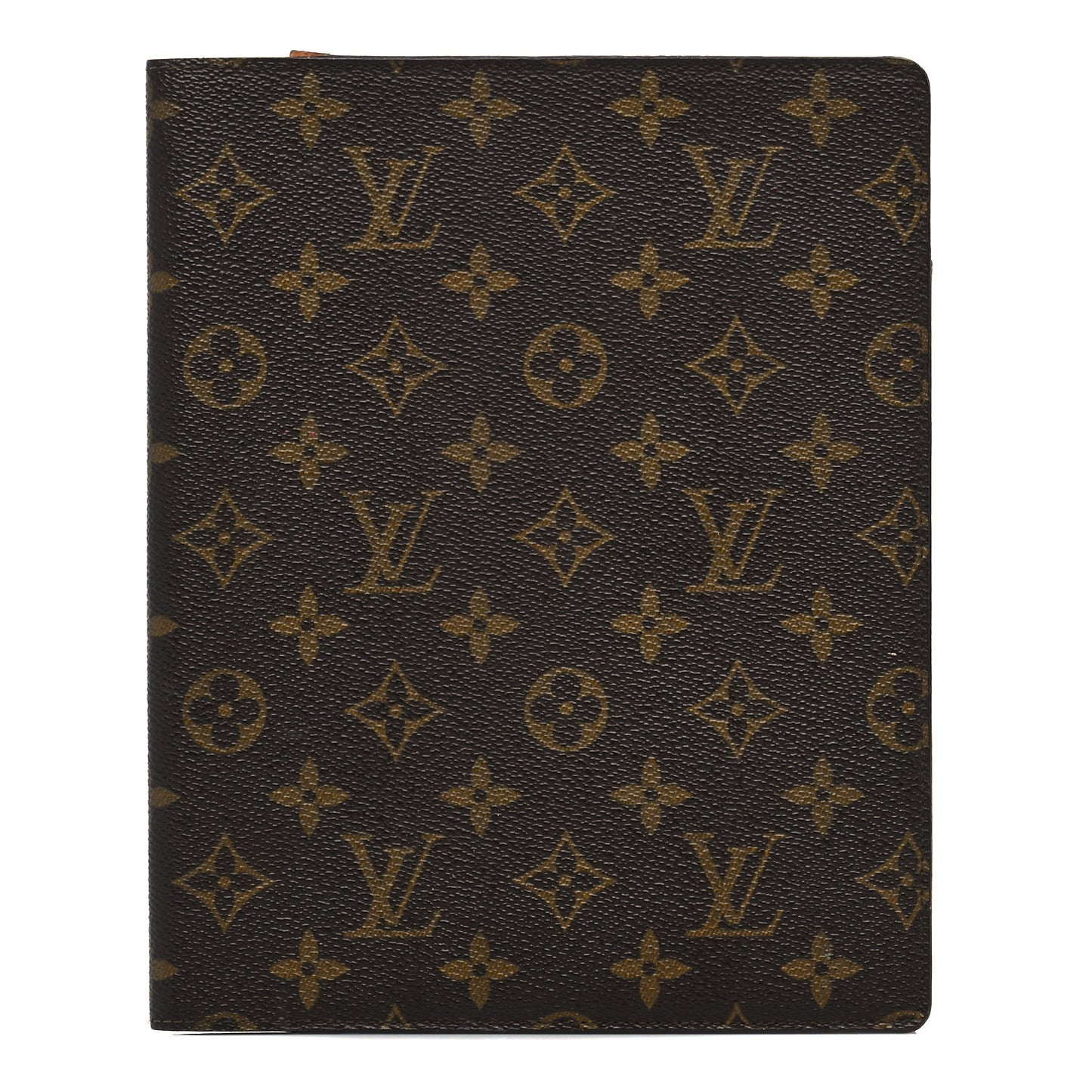 Monogram Desk Agenda Cover