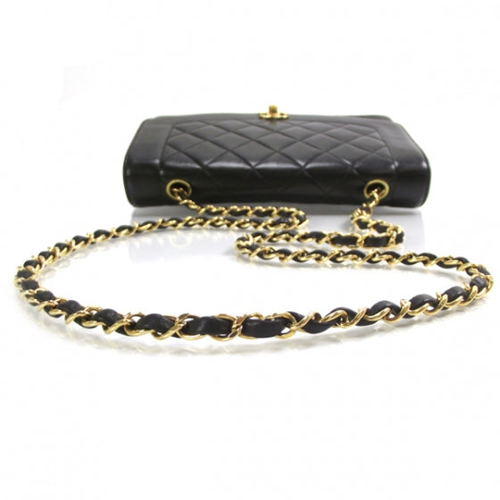 Chanel Lambskin Quilted Flap Black GHW 6 of 13