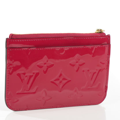 Louis Vuitton Vernis Key Pouch Rose Indien 3 of 7