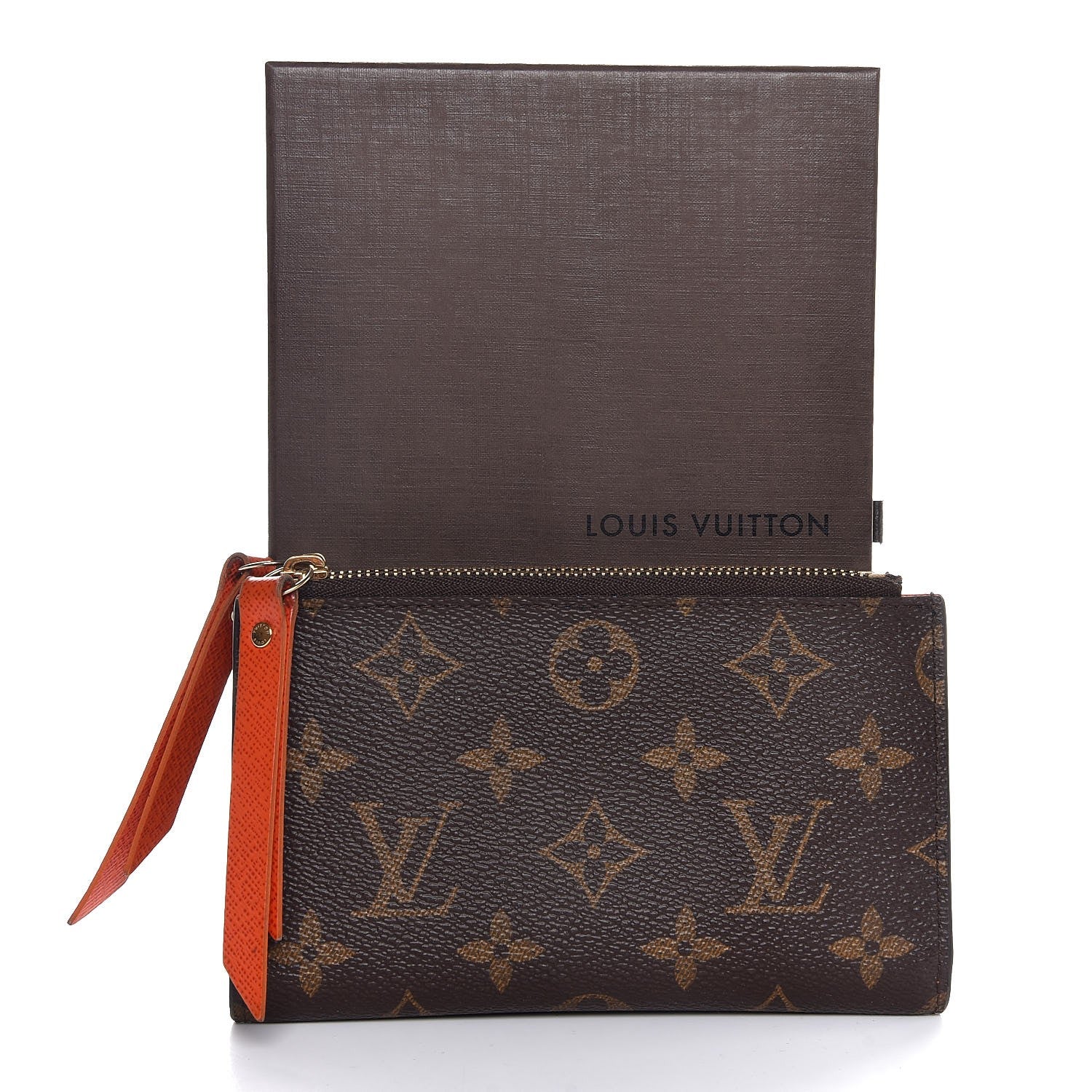 Louis Vuitton Monogram Compact Adele Wallet Piment 8 of 8