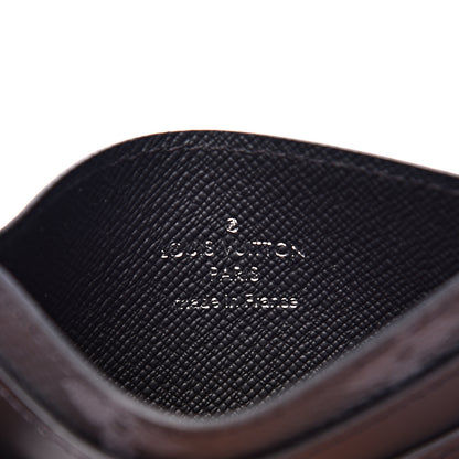 Louis Vuitton Monogram Eclipse Porte-Cartes Double Card Holder 5 of 6