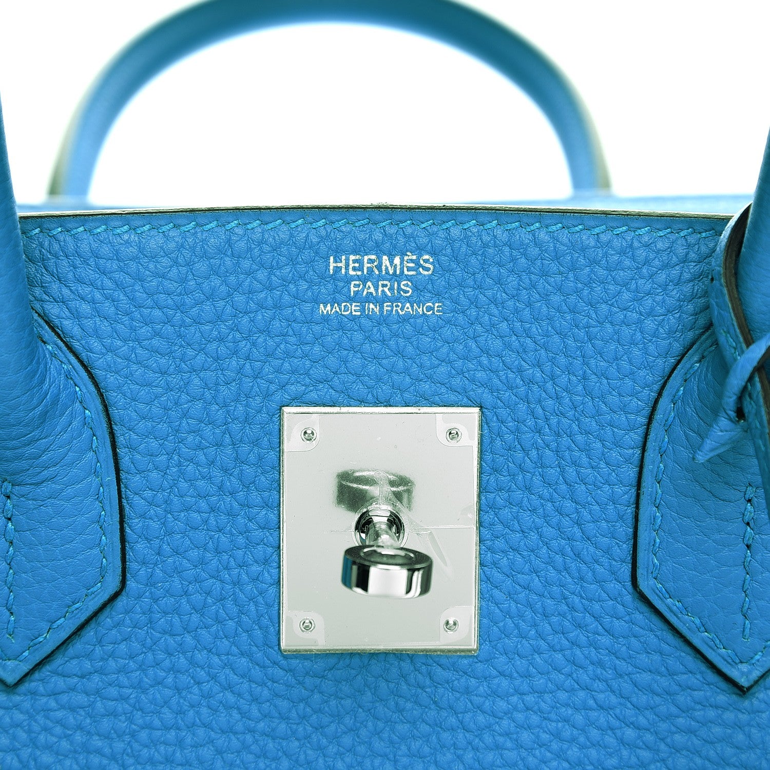 Hermes Togo Birkin 30 Bleu Zanzibar Malachite 11 of 28