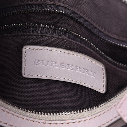 Burberry Smoked Check Small Chester Bowling Bag Purple 6 of 14