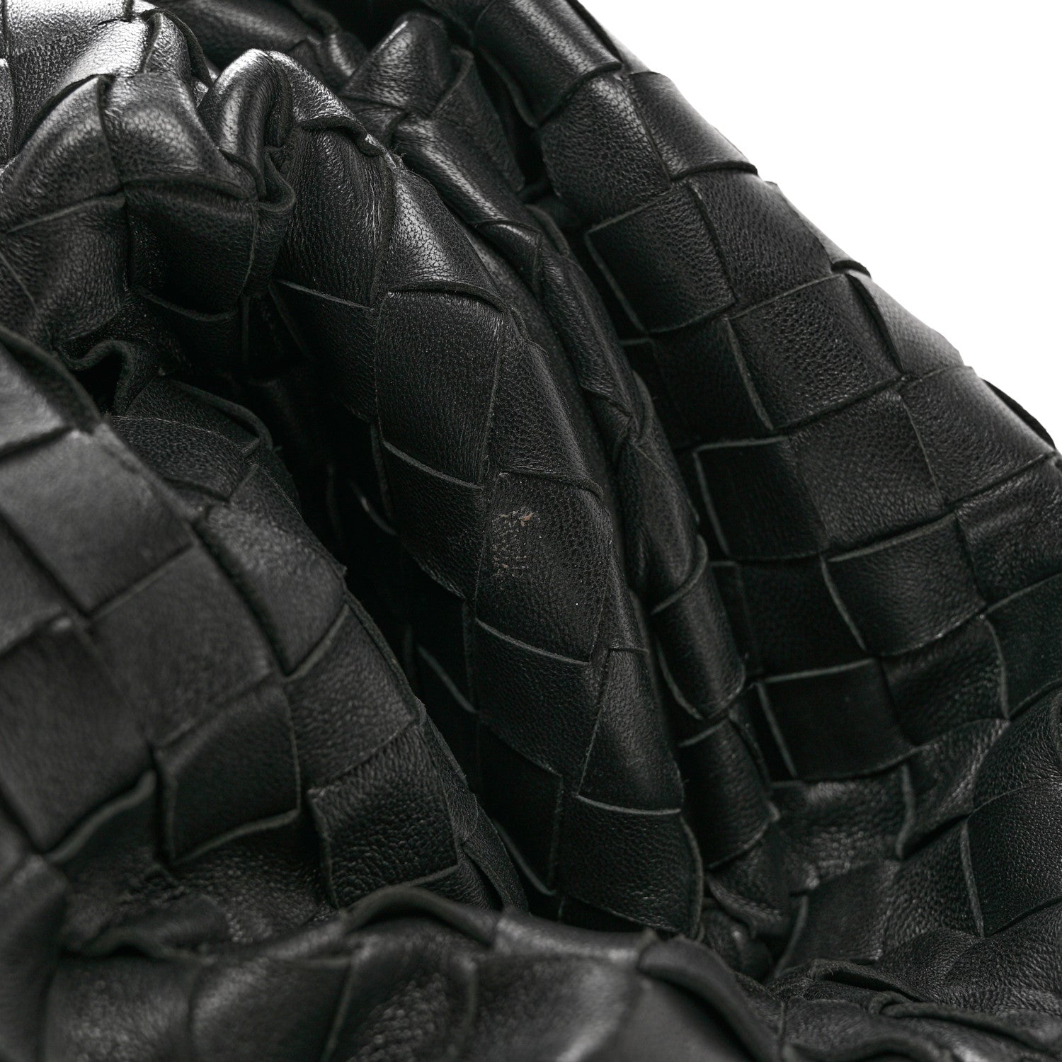 Bottega Veneta Nappa Maxi Intreccio The Pouch Oversized Clutch Black 7 of 7