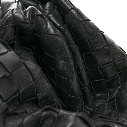 Bottega Veneta Nappa Maxi Intreccio The Pouch Oversized Clutch Black 7 of 7