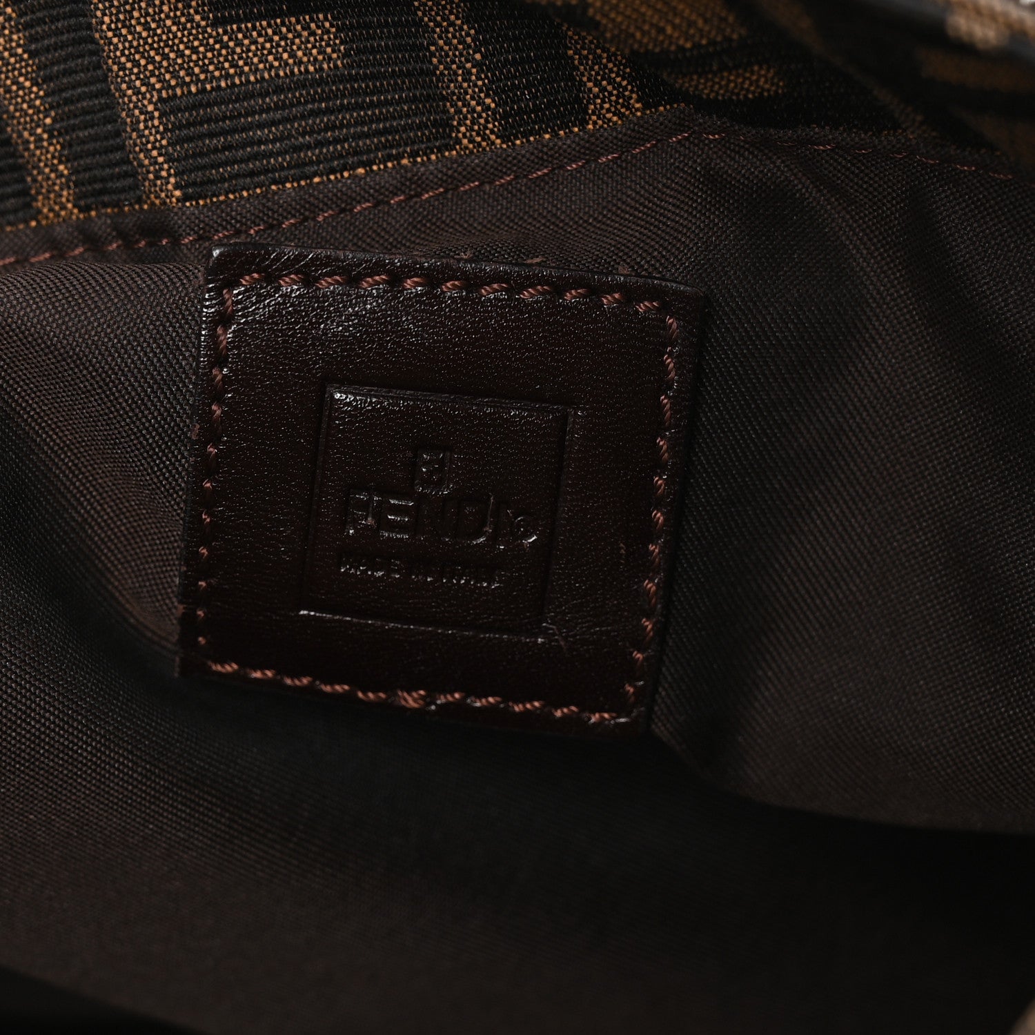 Fendi Zucca Shoulder Bag Tobacco 6 of 9