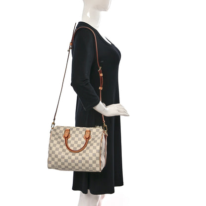 Louis Vuitton Damier Azur Speedy Bandouliere 25 2 of 8