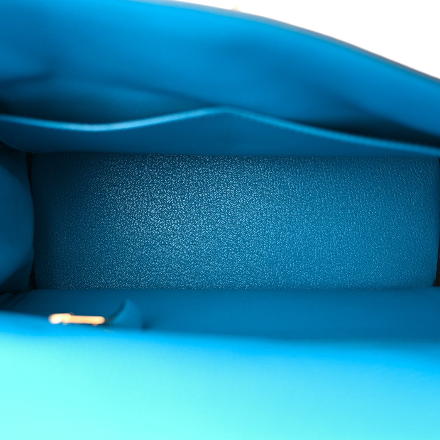 Hermes Togo Kelly Retourne 28 Bleu Zanzibar 5 of 11