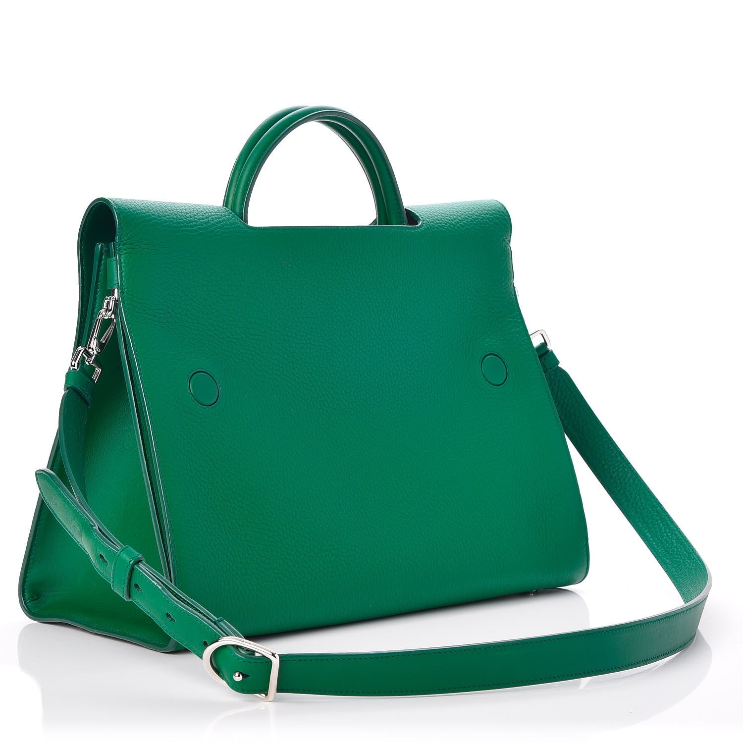 Christian Dior Bullcalf Large Diorever Flap Green 3 of 7