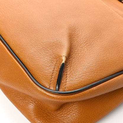 Chloe Grained Lambskin Medium Lexa Shoulder Bag Mustard Brown 12 of 12