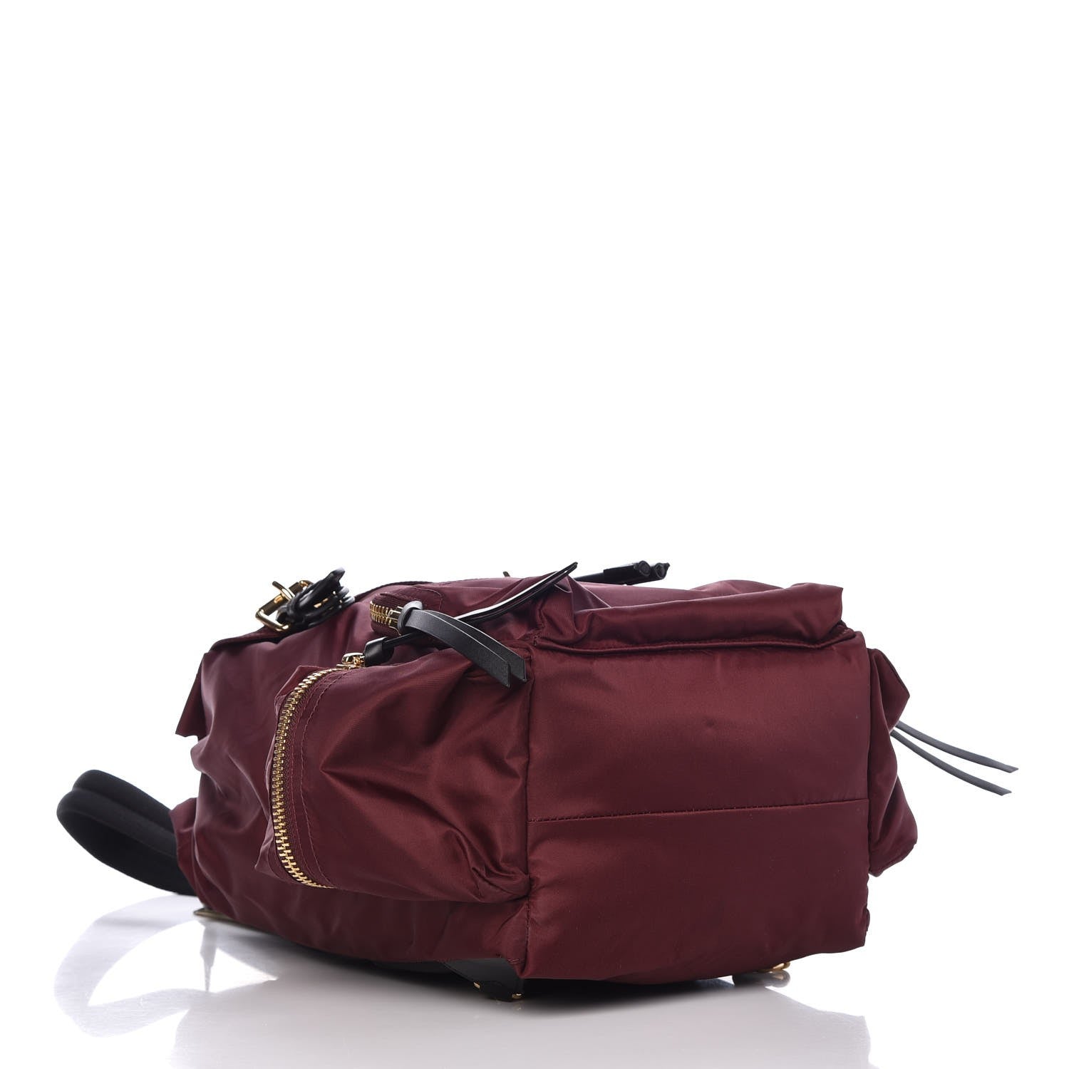 Burberry Nylon Small Rucksack Backpack Burgundy Red 4 of 7