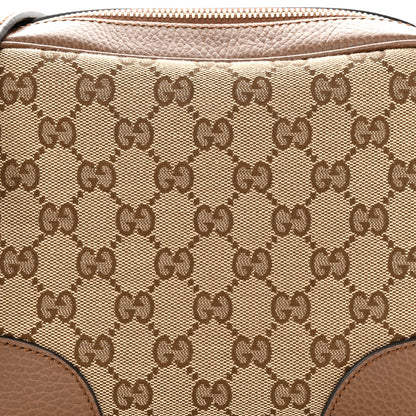 Gucci Monogram Mini Bree Messenger Bag Beige Tabacco 8 of 10