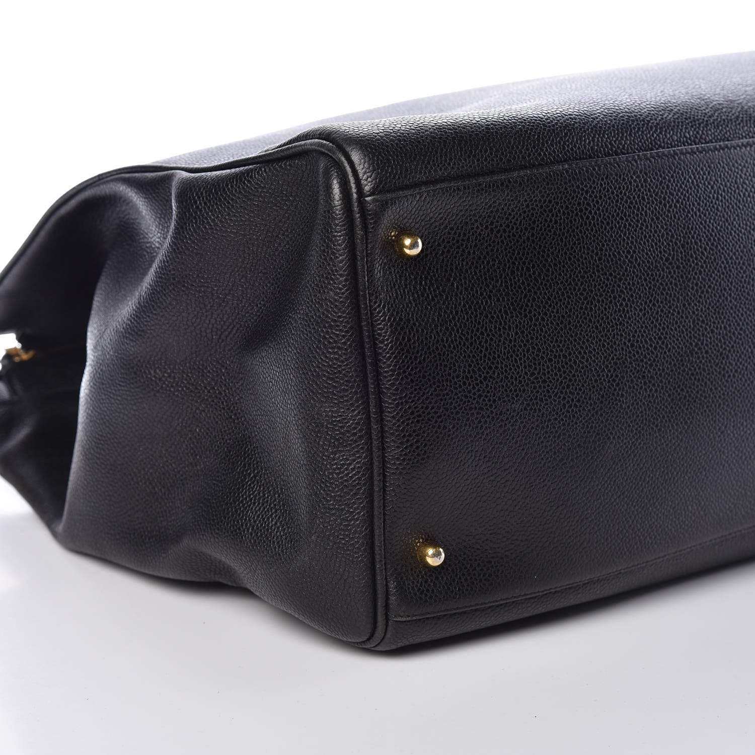 Chanel Caviar XL Weekender Bag Black 5 of 15
