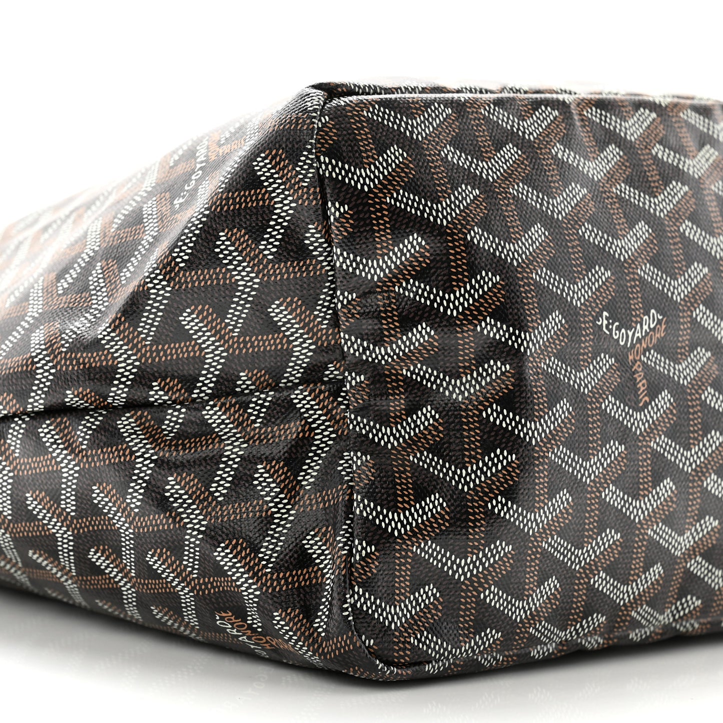 Goyardine Saint Louis PM Black Gold