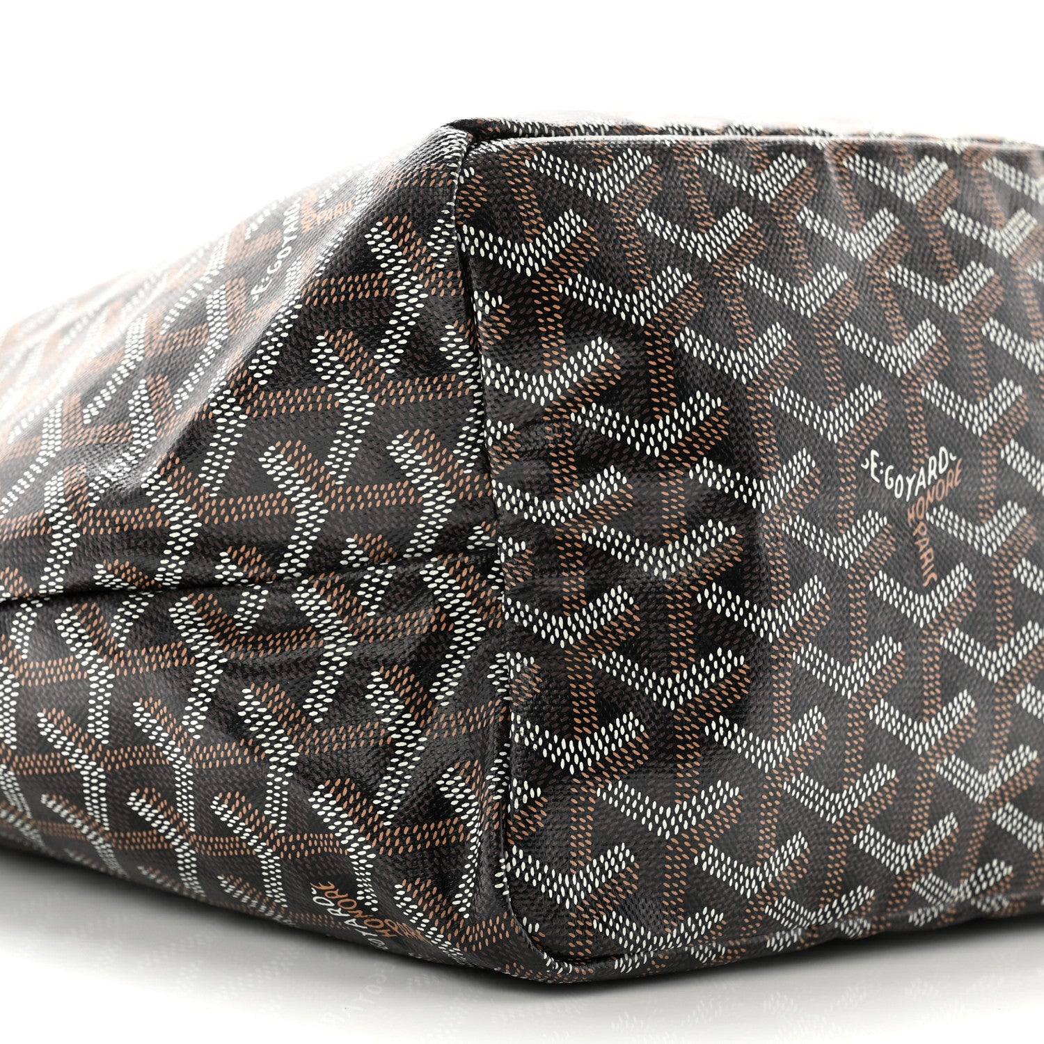 Goyard Goyardine Saint Louis PM Black Gold 10 of 11