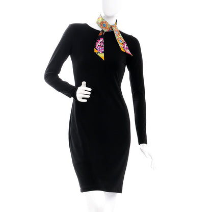 Hermes Silk The Savana Dance Twilly Black Vert Multicolor 2 of 5