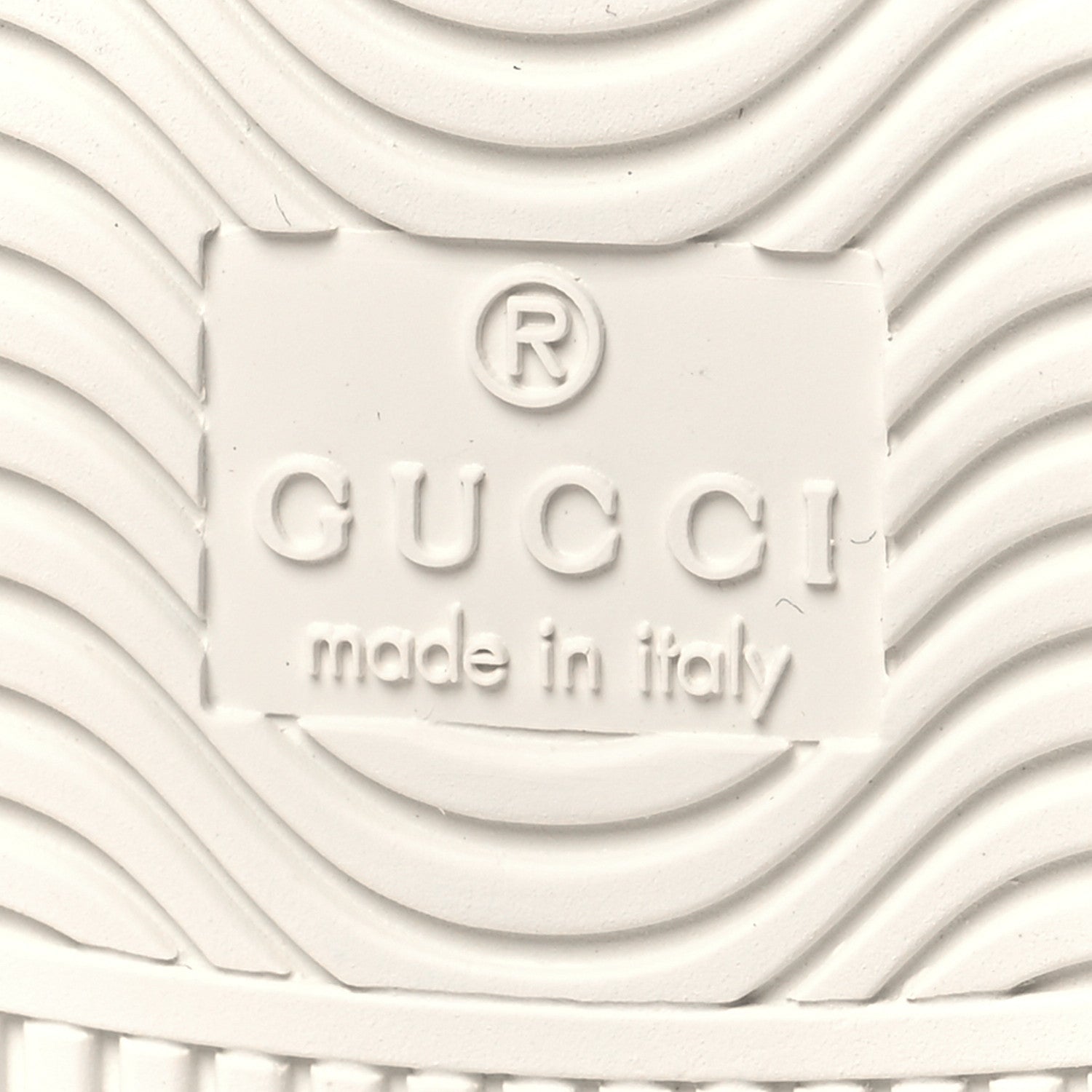 Gucci Calfskin Interlocking G Perforated Womens Ace Sneakers 36 White Grey Sky 7 of 10