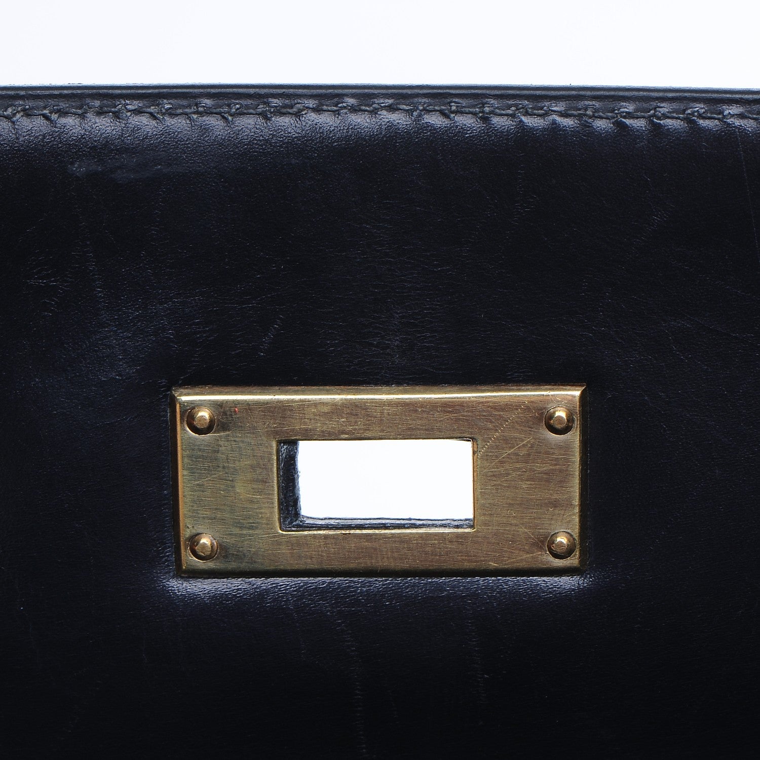 Hermes Box Kelly Retourne 32 Indigo 13 of 27