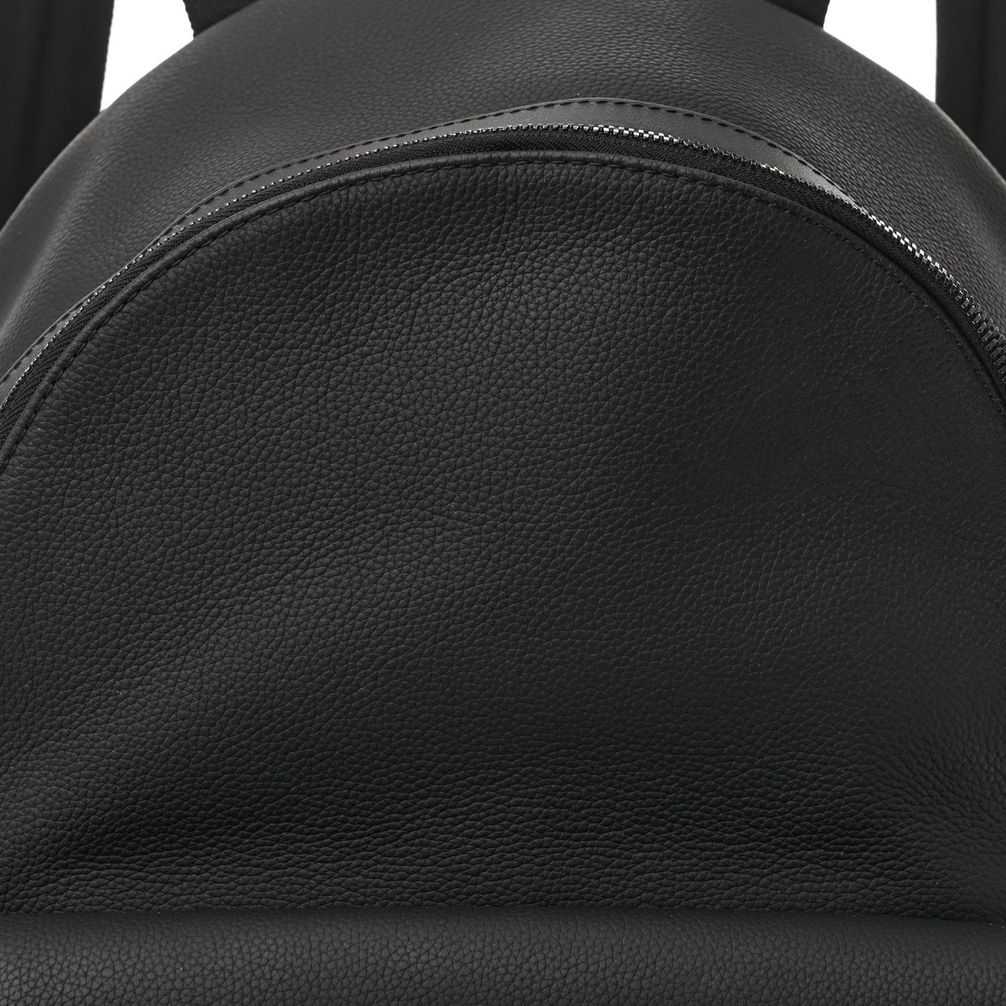 Grained Calfskin Aerogram Takeoff Backpack Black