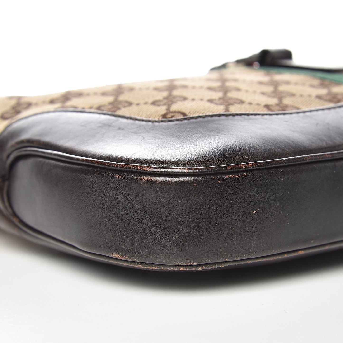Monogram Web Jackie O Hobo Dark Brown