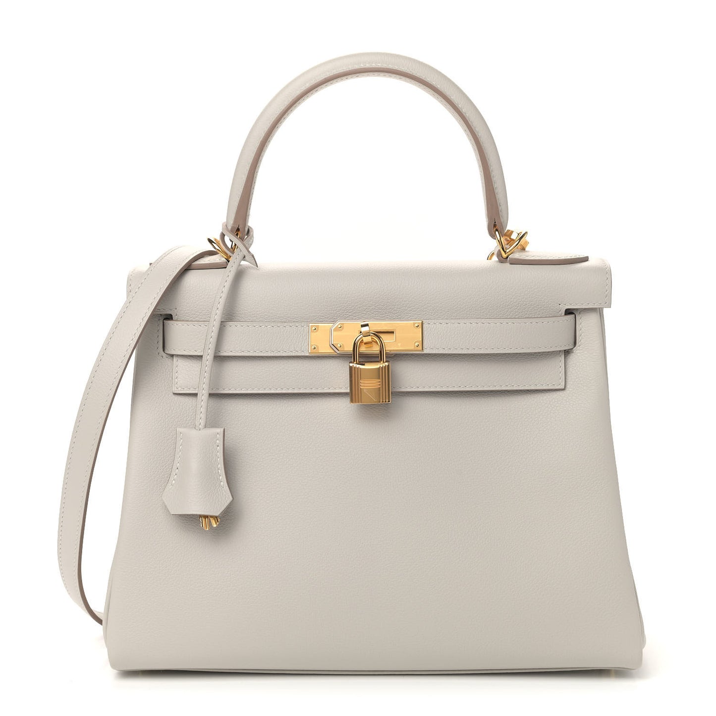 Evercolor Kelly Retourne 28 Gris Perle