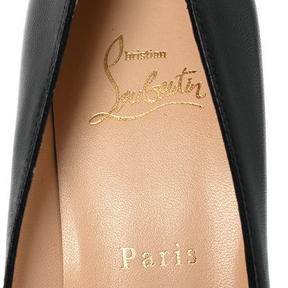 Christian Louboutin Shiny Nappa Pigalle Follies 85 Pumps 38 Black 8 of 9