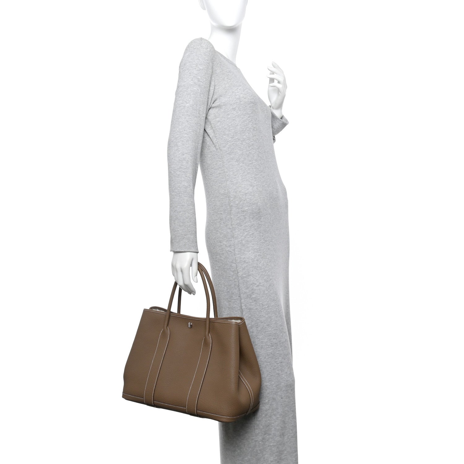 Hermes Negonda Garden Party 36 MM Etoupe 2 of 12