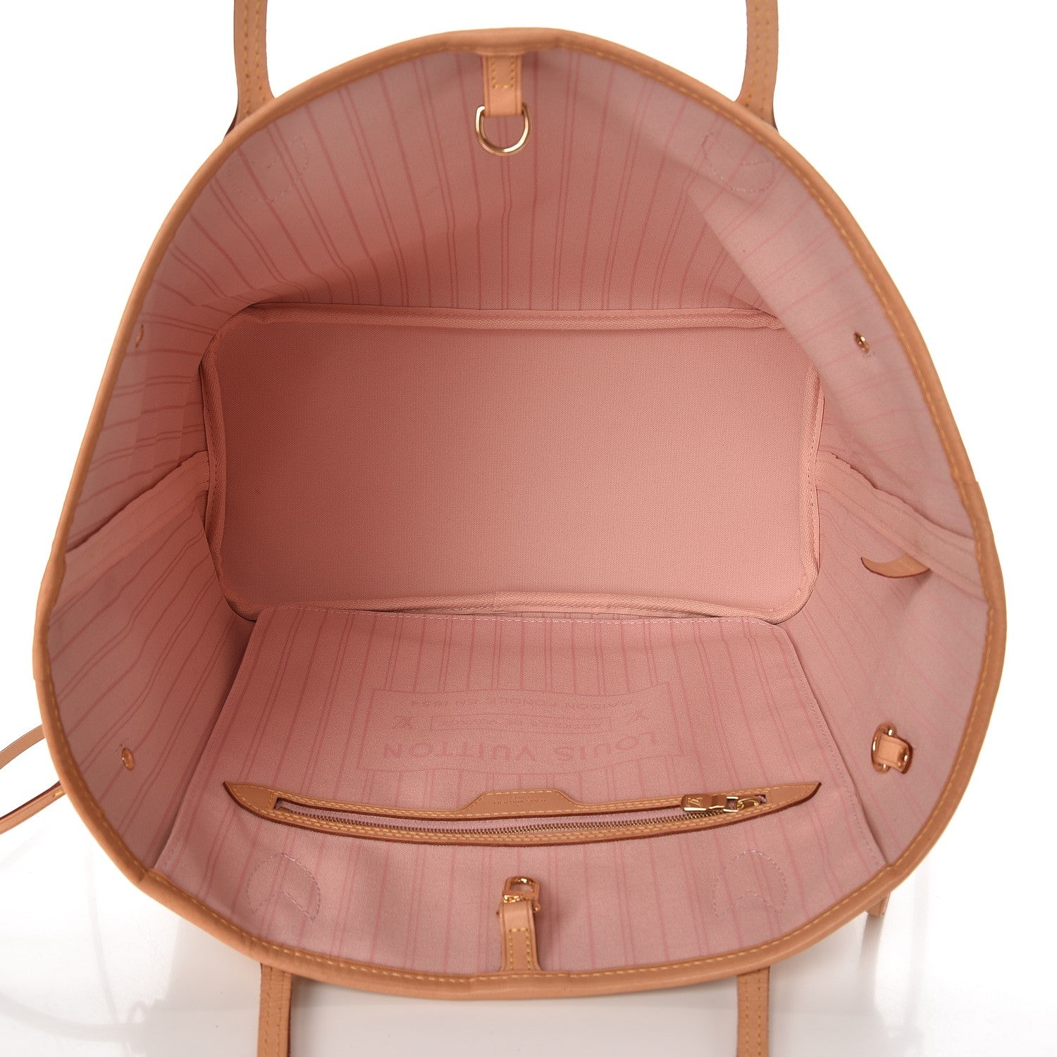 Louis Vuitton Damier Azur Neo Neverfull MM Rose Ballerine 5 of 11