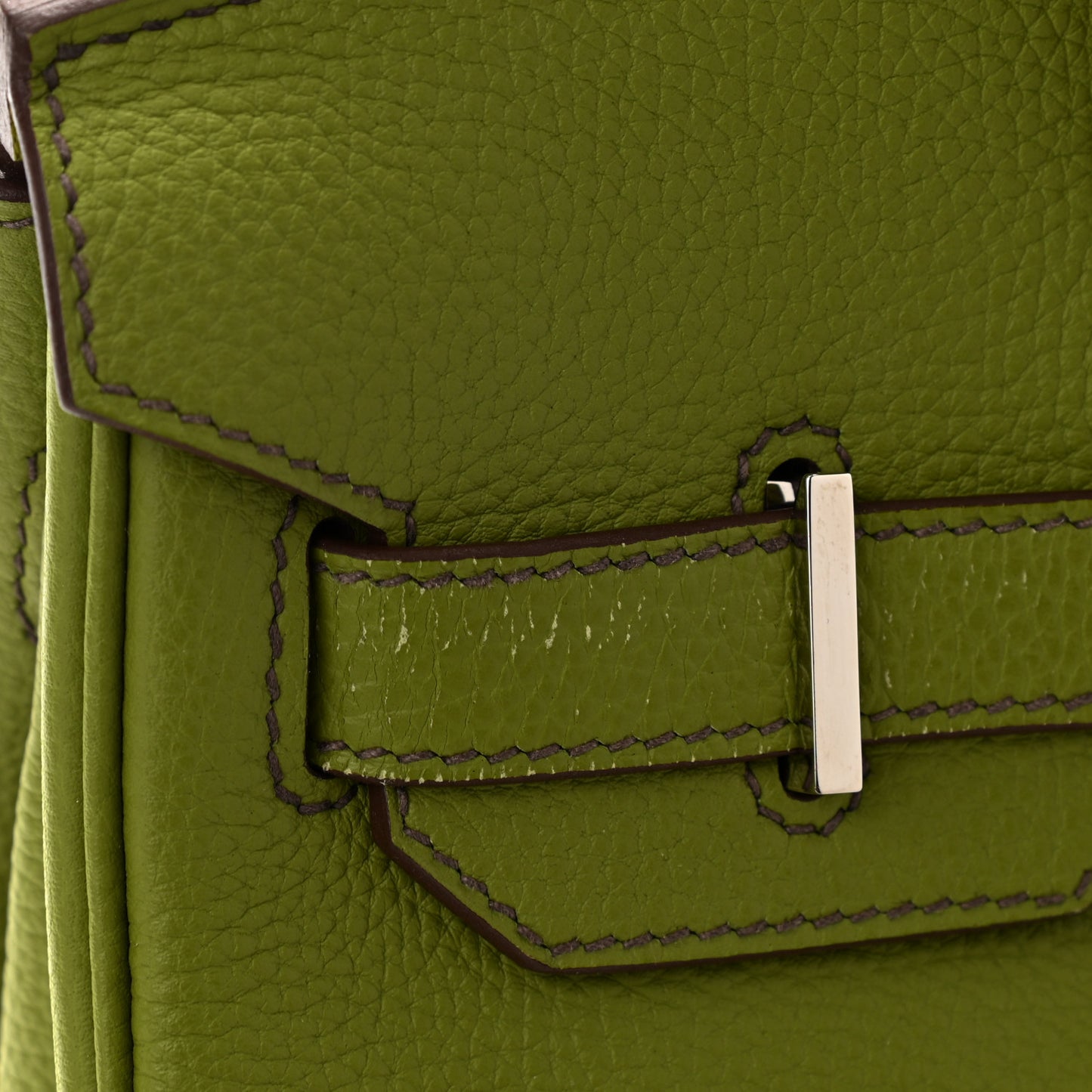 Togo Birkin 30 Vert Anis