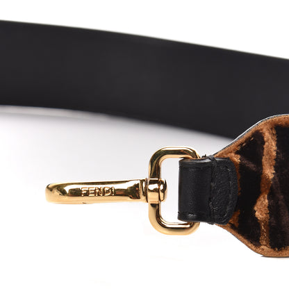 Fendi Velvet Tapestry FF Strap You Tobacco 6 of 10