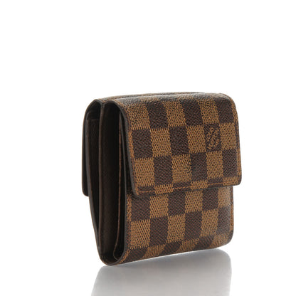 Louis Vuitton Damier Ebene Elise Wallet 3 of 7