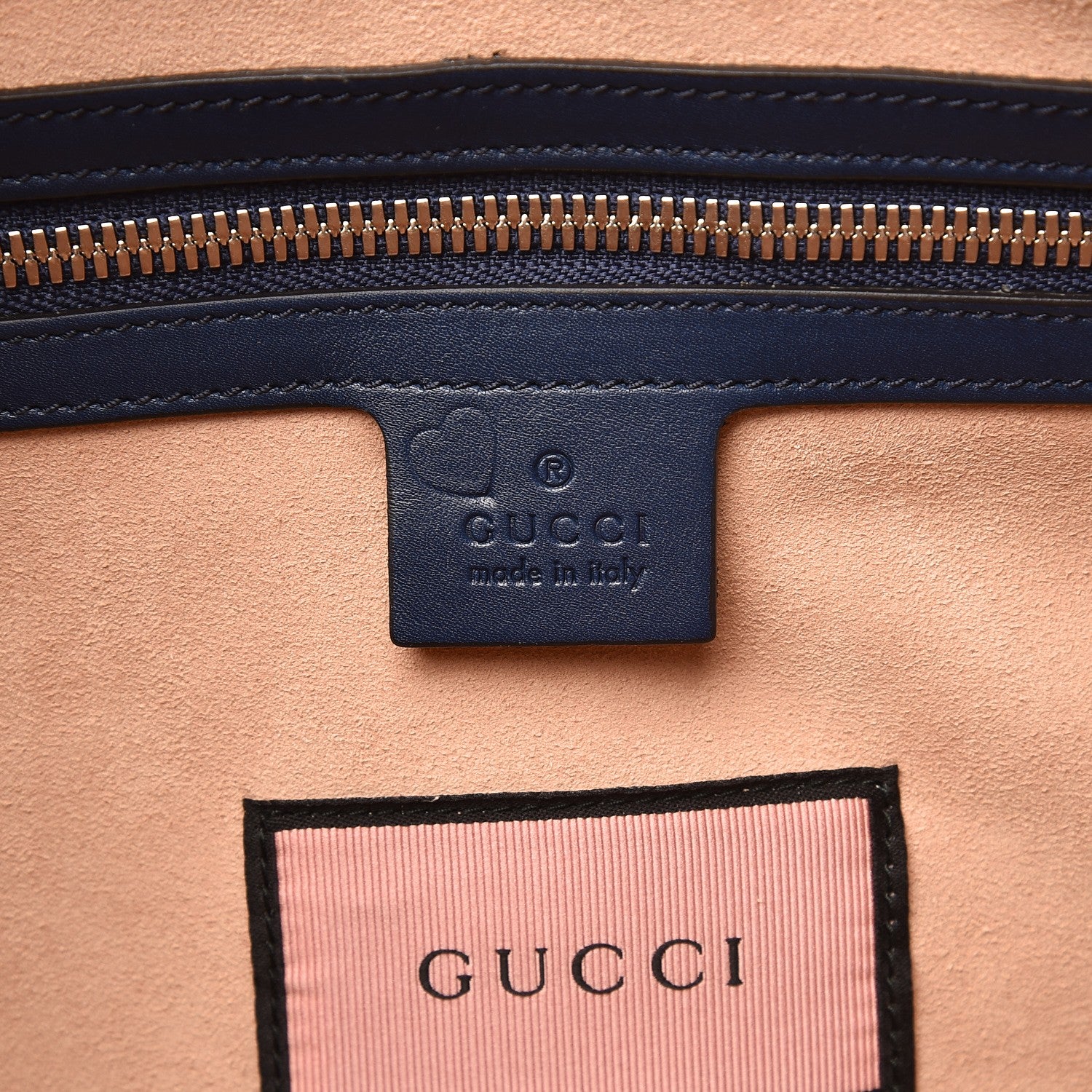 Gucci Calfskin GucciGhost Print Duffle Blue Agata Hibiscus Red 7 of 9