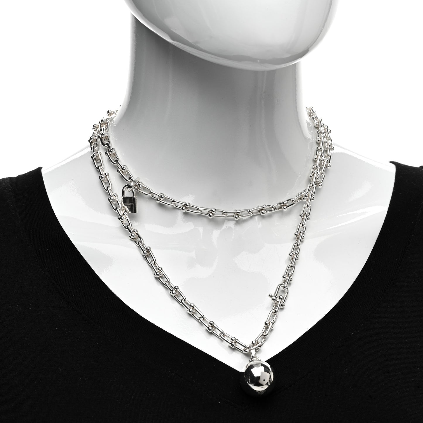 Sterling Silver HardWear Wrap Necklace