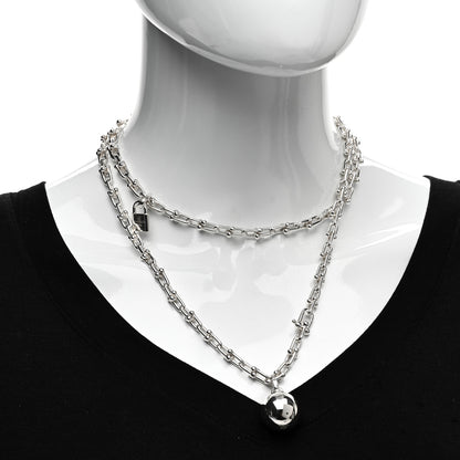 Tiffany Sterling Silver HardWear Wrap Necklace 2 of 4