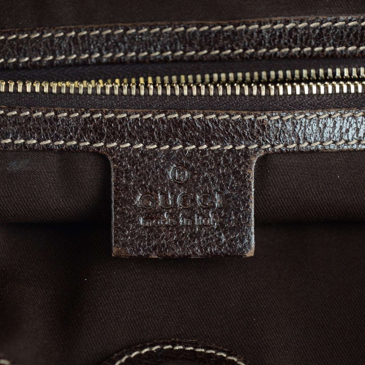 Monogram Medium Charmy Shoulder Bag Brown