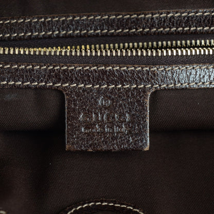 Gucci Monogram Medium Charmy Shoulder Bag Brown 11 of 14