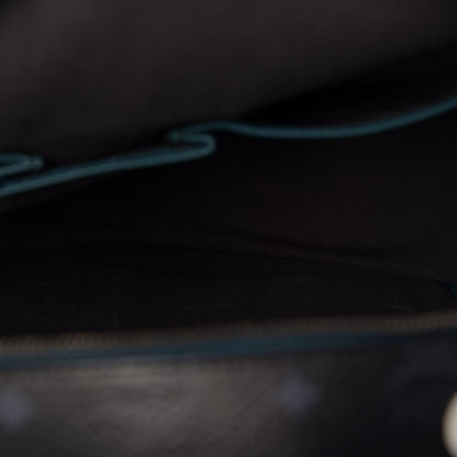 MCM Wrinkled Visetos Small Craig & Karl Beyond Snowdome Backpack Black 4 of 10