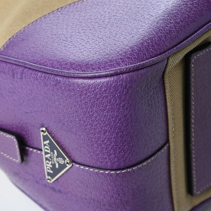 Prada Canapa Cinghiale Bowler Viola 12 of 13
