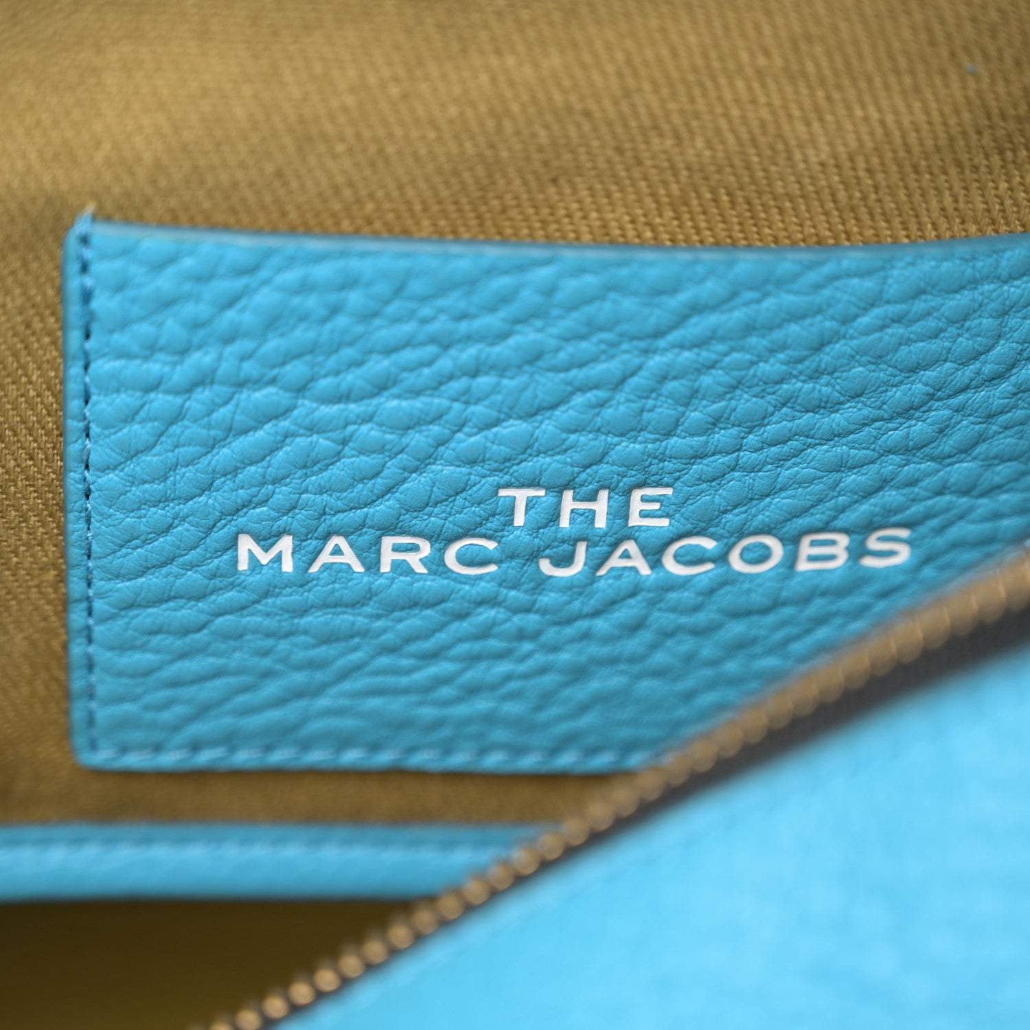 Marc Jacobs Grained Calfskin Small The Tote Bag Barrier Reef Barrier Reef 6 of 13