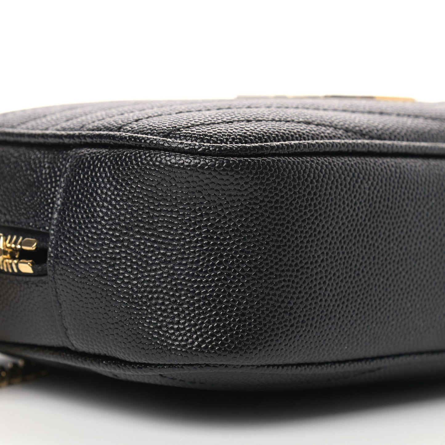 Grain De Poudre Matelasse Monogram Mini Lou Camera Bag Black
