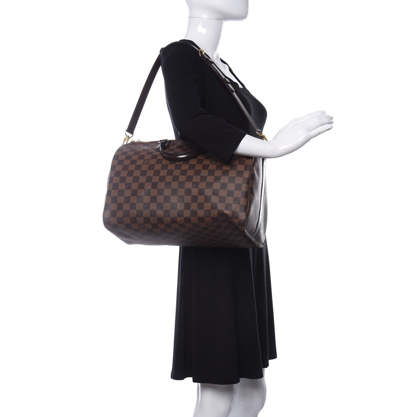 Damier Ebene Speedy Bandouliere 35