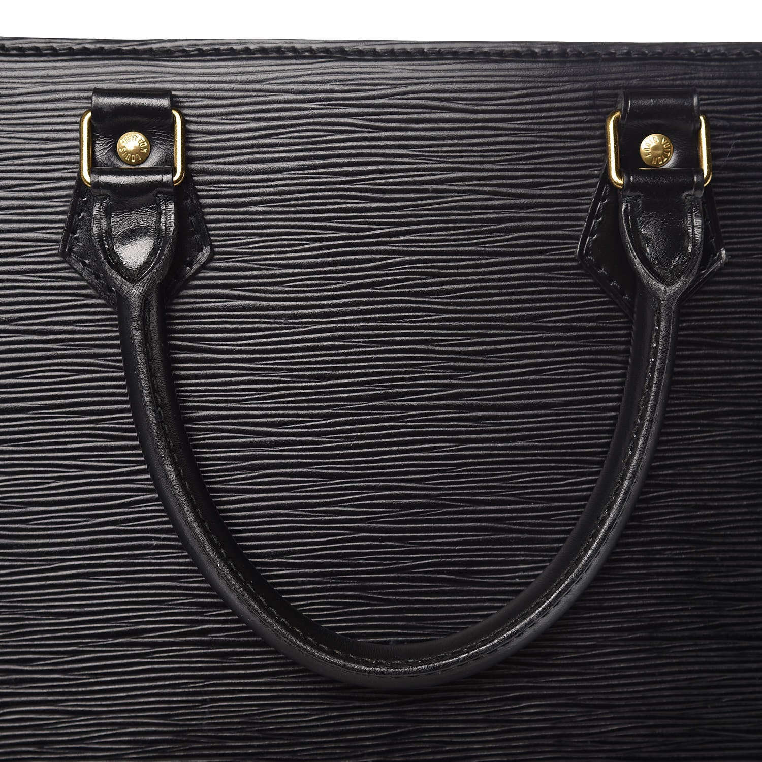 Louis Vuitton Epi Sac Plat GM Black 13 of 14