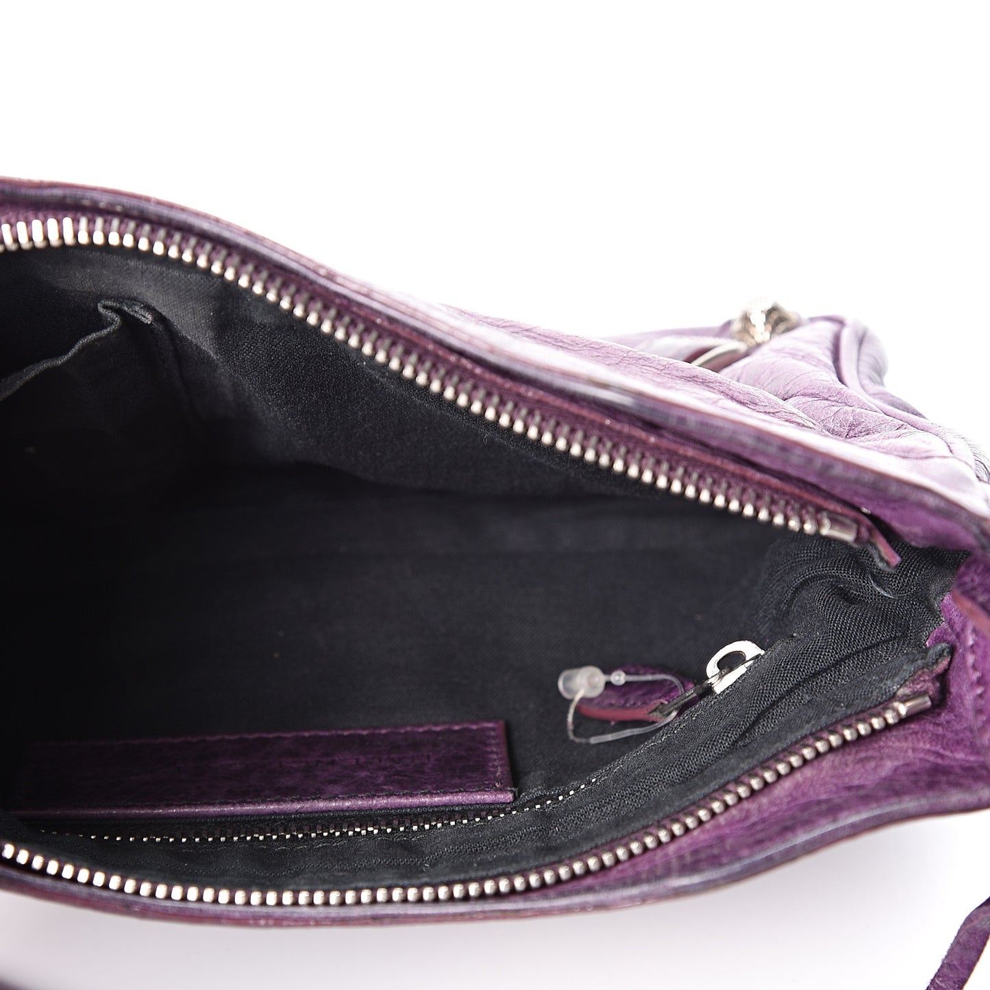 Agneau Giant 12 Silver Hardware Hip Violet