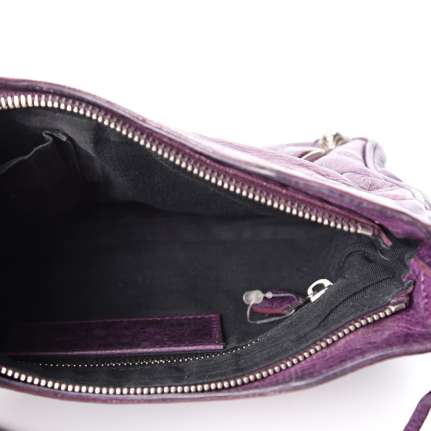 Balenciaga Agneau Giant 12 Silver Hardware Hip Violet 4 of 9