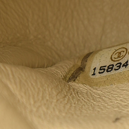 Chanel Caviar Quilted Medium Double Flap Beige Clair 9 of 10