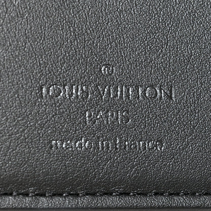 Louis Vuitton Calfskin Monogram Shadow Pocket Organizer Black 6 of 7