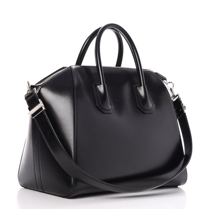 Givenchy Shiny Lord Calfskin Medium Antigona Black 4 of 9