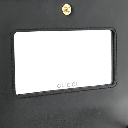 Gucci Calfskin GG Matelasse Chain Wallet Black 10 of 10
