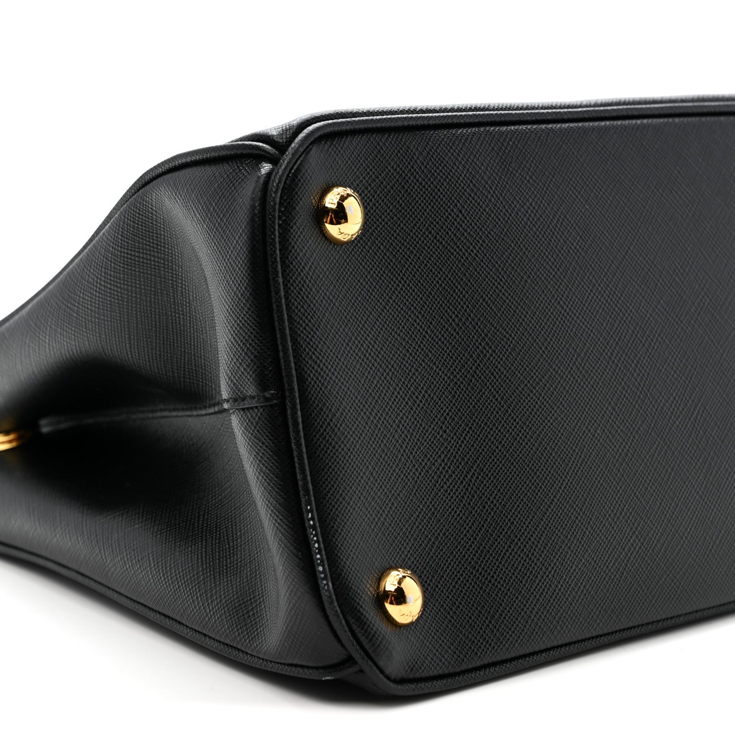 Prada Saffiano Small Galleria Double Zip Tote Black 9 of 12
